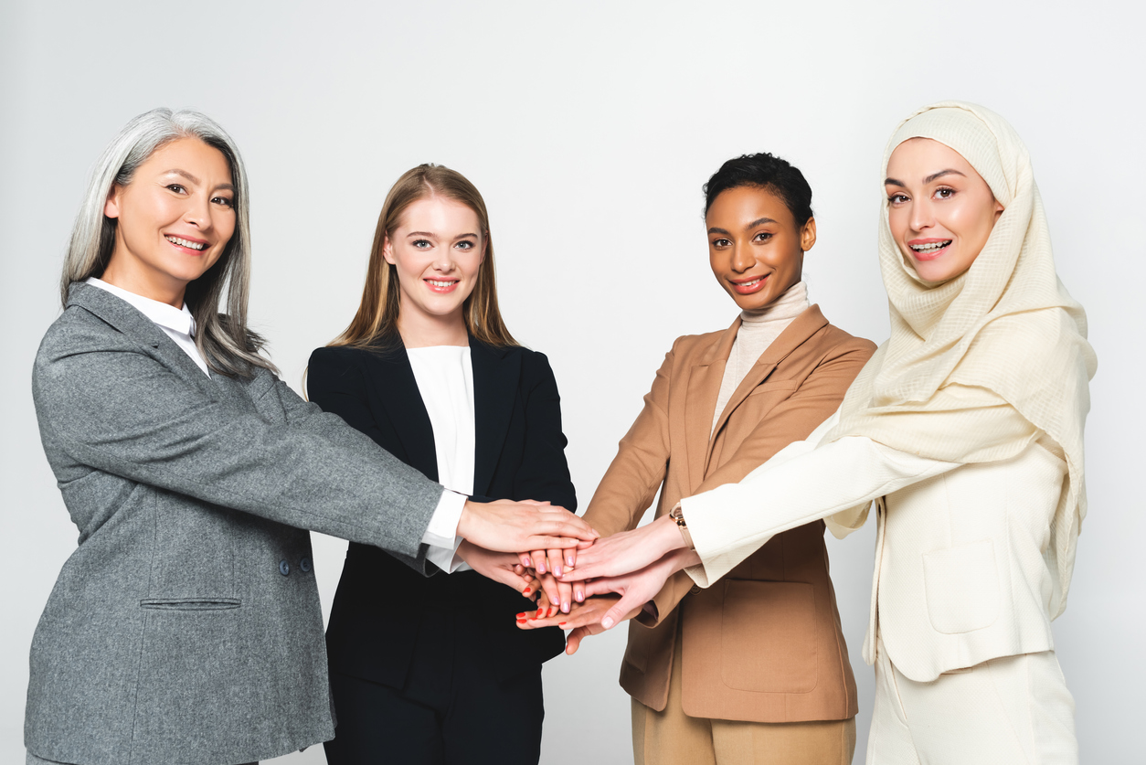 Women from different ethenecity and culture