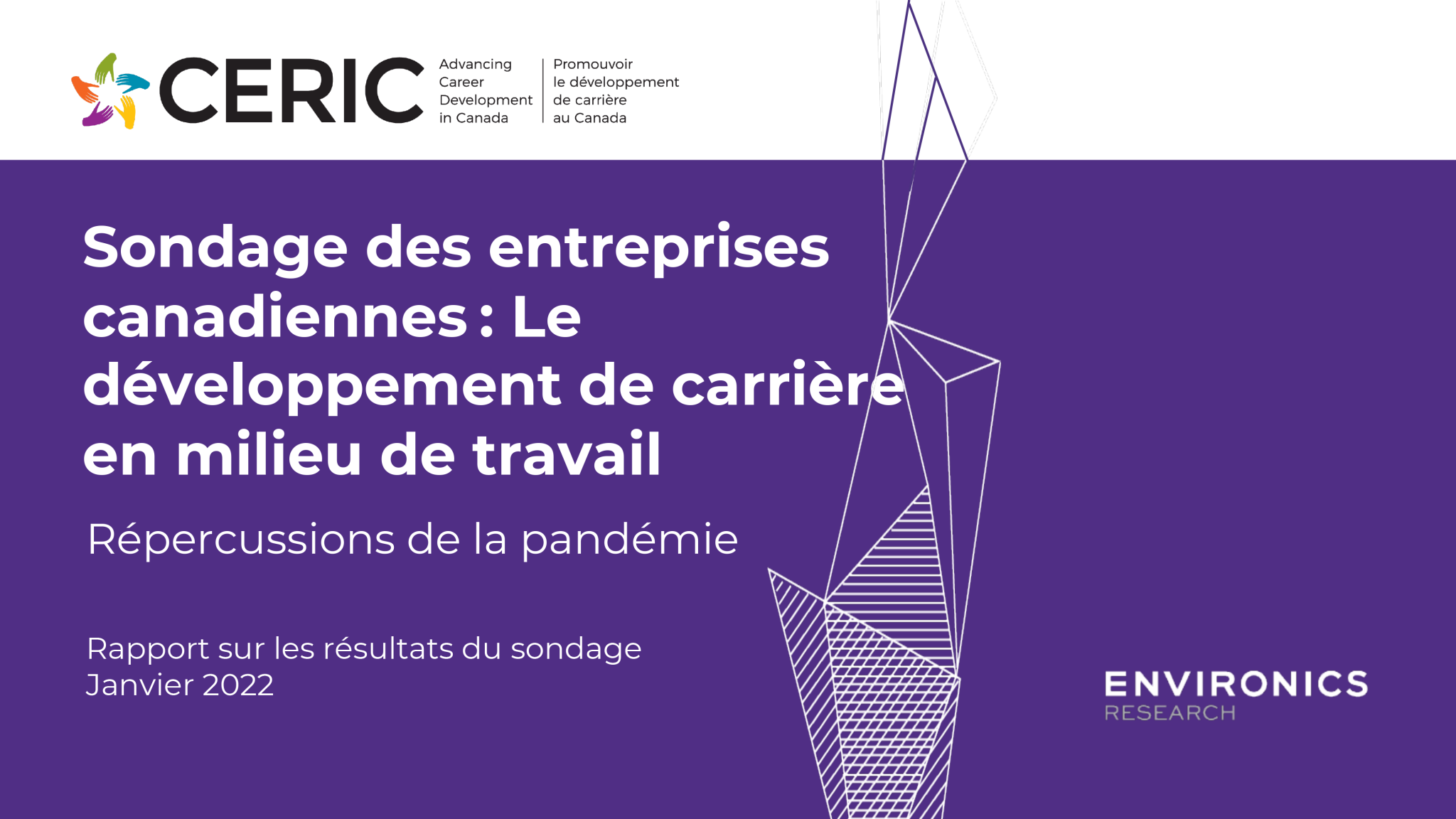 Environics - CERIC 2021 Career development - Report - French-1 - CERIC