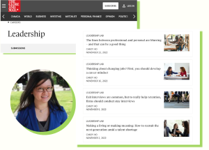Career development the focus of The Globe’s Leadership Lab for November