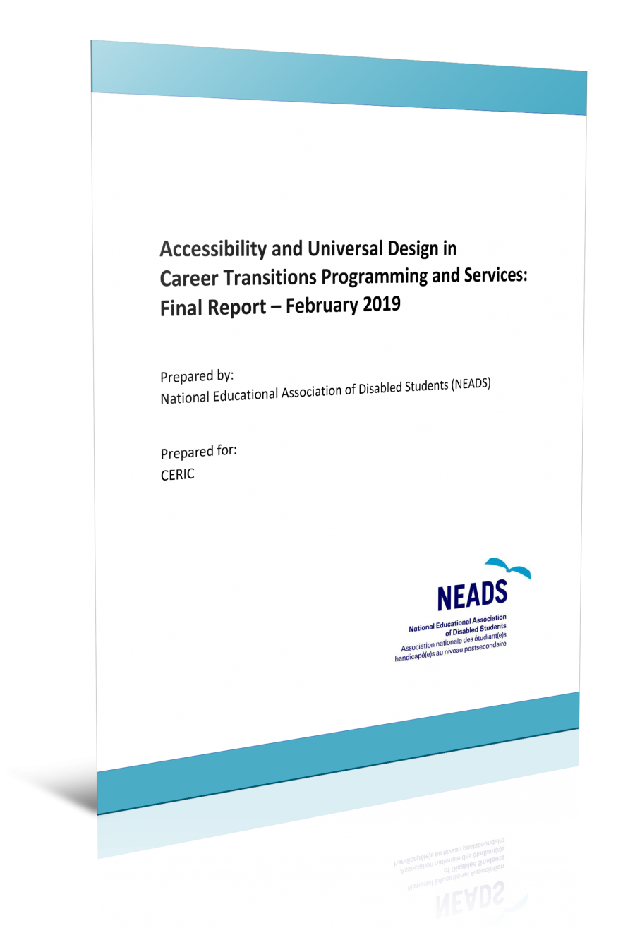 Accessibility and Universal Design in Career Transitions Programming and Services