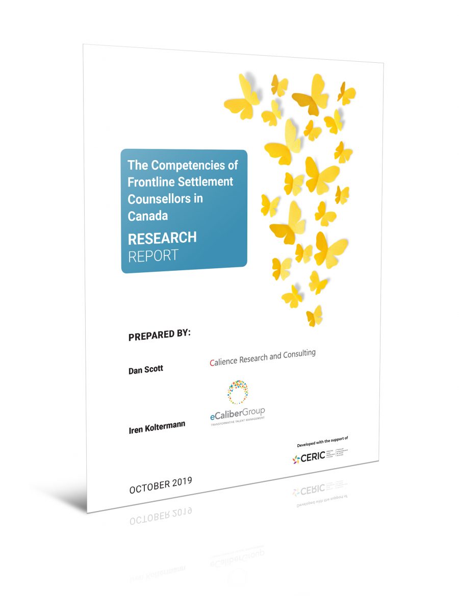 The Competencies of Frontline Settlement Counsellors in Canada - Research Report